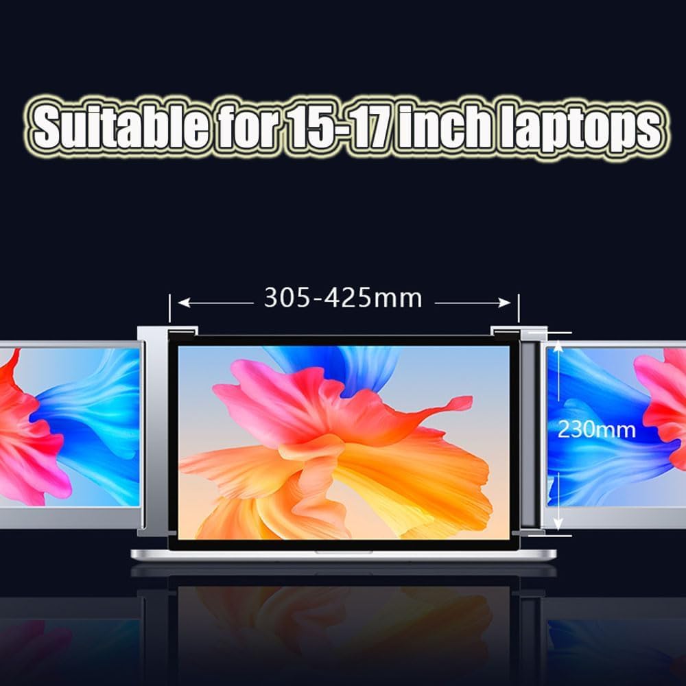 Amazon.co.jp: 14 インチ デュアル スクリーン ポータブル